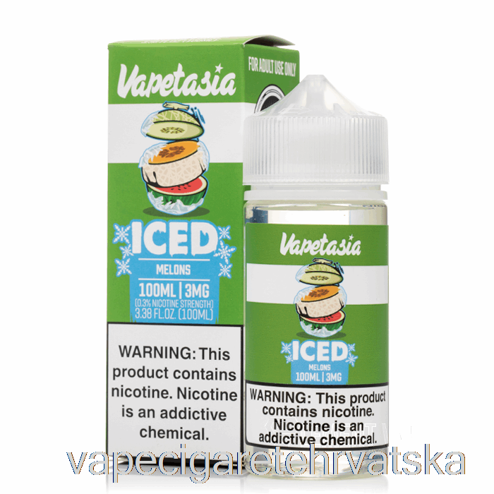 Vape Cigarete Ledene Dinje - Vapetasia - 100ml 6mg